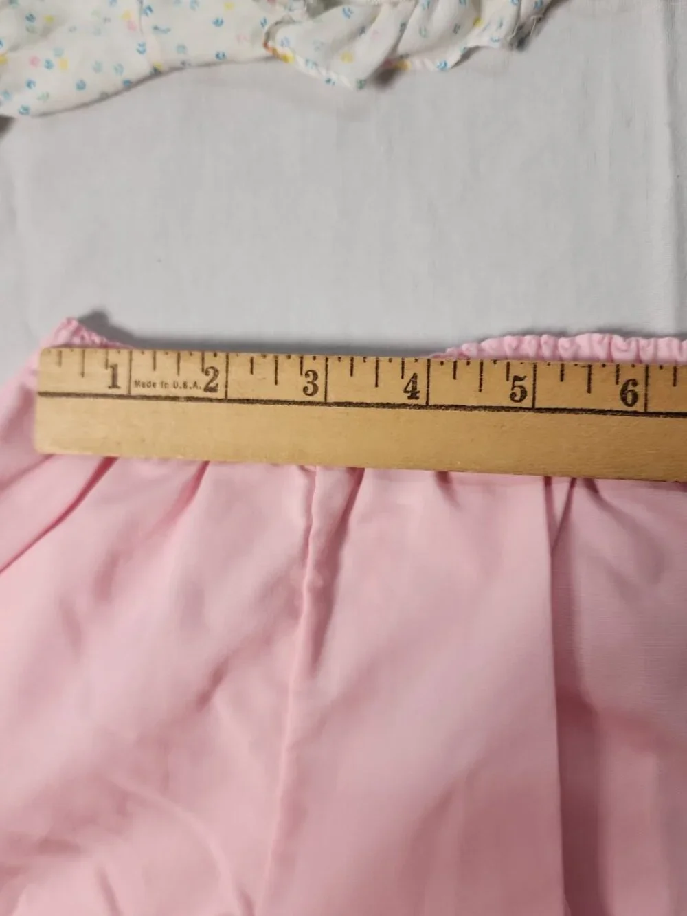 Handmade Baby Bloomers Lot 3 Confetti Sprinkle Pastel Pink 6-12M Diaper Cover